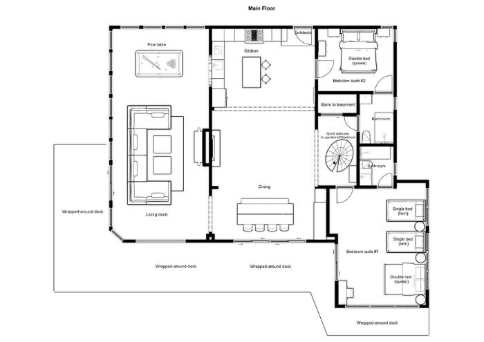 Main floor plan