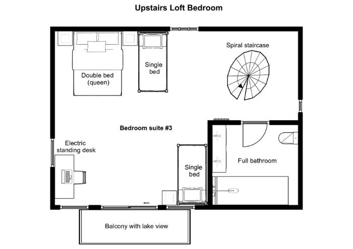 Second floor plan